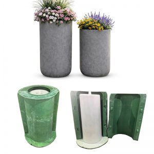 concrete molds for morden cylinder planter