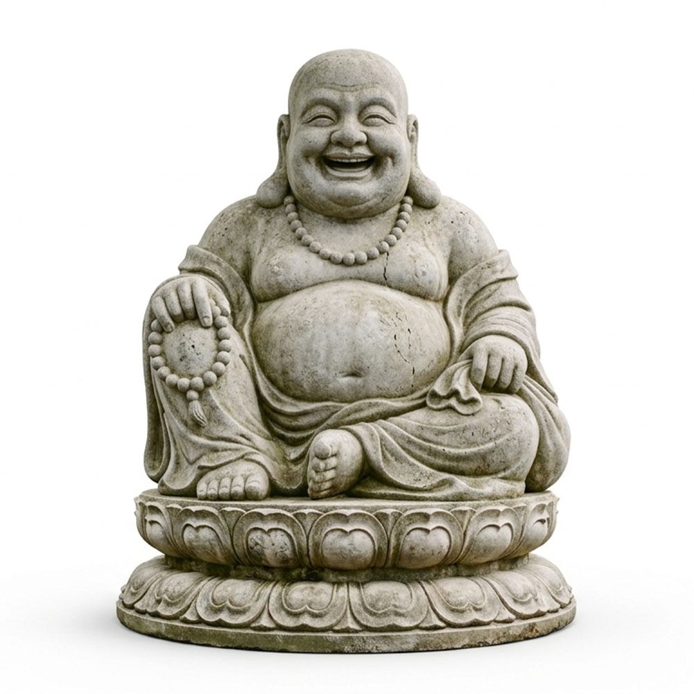 Concrete Laughing Buddha Statue molds