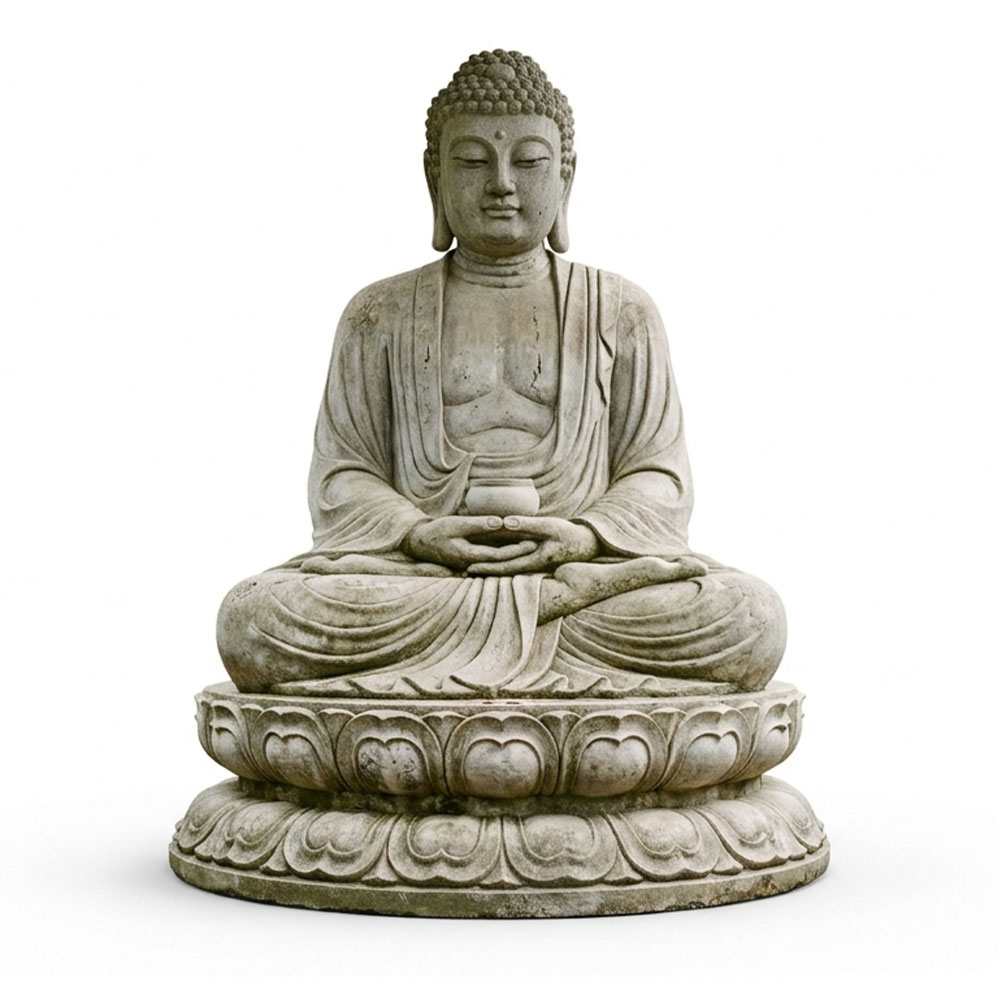 Concrete RULAI buddha statue molds